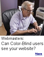 Color blindness occurs when there is a problem with the color-sensing granules (pigments) in certain nerve cells of the eye.